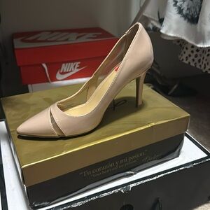 Nude heels